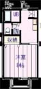 宇都宮市富士見が丘４丁目アパート　間取図